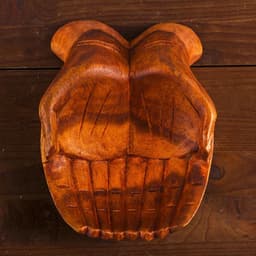 Сувенир дерево «Ладоши» коричневый цвет 20×15×7 см