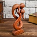 Статуэтка «Пара Бесконечность», 20×8×3 см, дерево