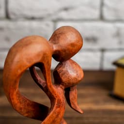 Статуэтка «Пара Бесконечность», 20×8×3 см, дерево