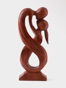 Фигурка «Пара Бесконечность», 30×12×3.5 см, дерево