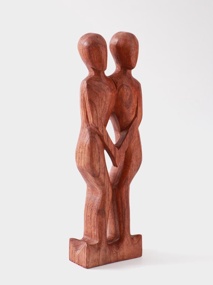 Статуэтка «Пара Танец», 30×12×4.5 см, дерево, коричневый