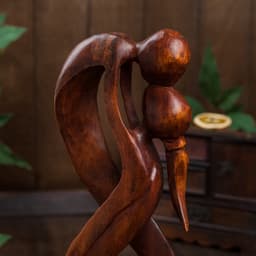 Сувенир «Пара Бесконечность», 40×14×4.5 см, дерево, коричневый