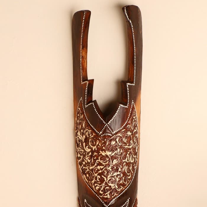 Маска «Абориген», 50×11×5 см, дерево