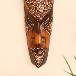 Маска «Абориген», 50×11×5 см, дерево