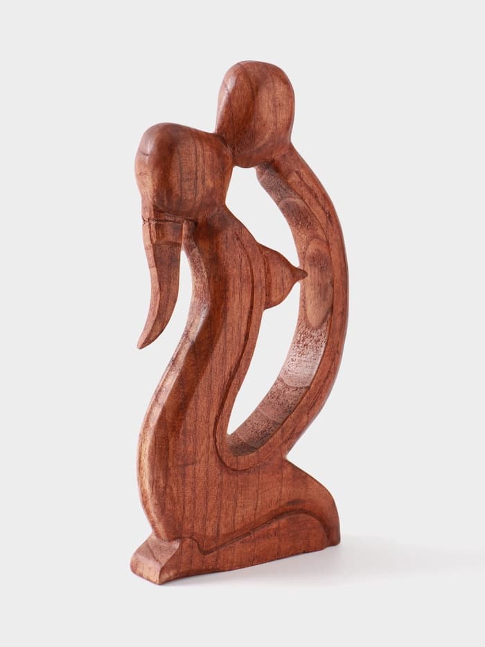 Фигурка «Поцелуй», 30×12.5×3.5 см, дерево