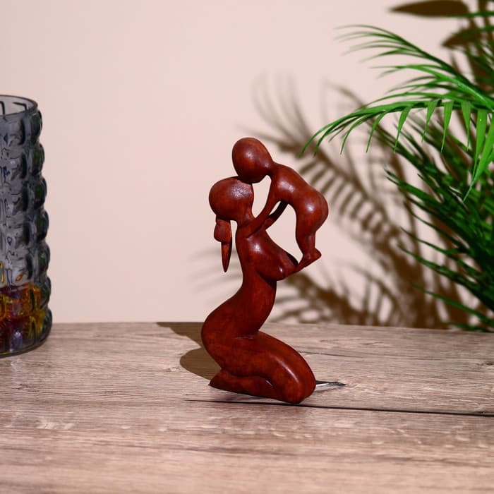 Сувенир «Счастье в руках», 20×9×2.5 см, дерево