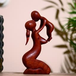 Сувенир «Счастье в руках», 20×9×2.5 см, дерево