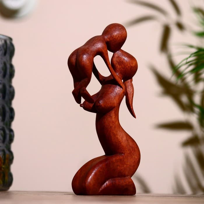 Сувенир «Счастье в руках», 20×9×2.5 см, дерево