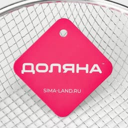 Фритюрница Доляна, d=20 см, нержавеющая сталь, серебристая