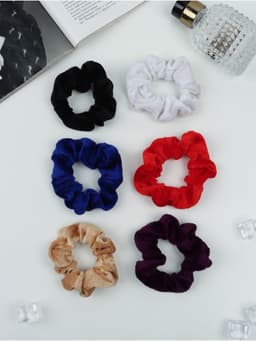 Резинка для волос «Бархат», яркость, МИКС