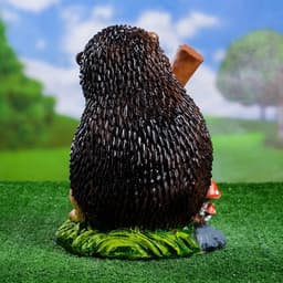 Садовая фигура из полистоуна «Ёж с лопатой», 31×22×22 см