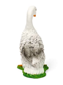 Садовая фигура из полистоуна «Утка с утёнком», 31×24×13 см