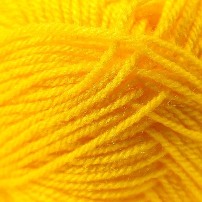 Пряжа для вязания спицами, крючком «Пехорский текстиль. Детская новинка», 100% акрил, 200 м/50 г, (12 желток)