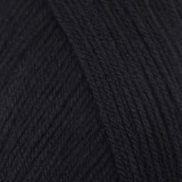 Пряжа для вязания спицами, крючком «Пехорский текстиль. Детская новинка», 100% акрил, 200 м/50 г, (02 чёрный)