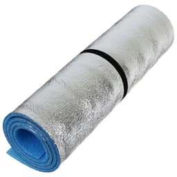 Коврик туристический maclay, с фольгой, 180×60×1 см, голубой