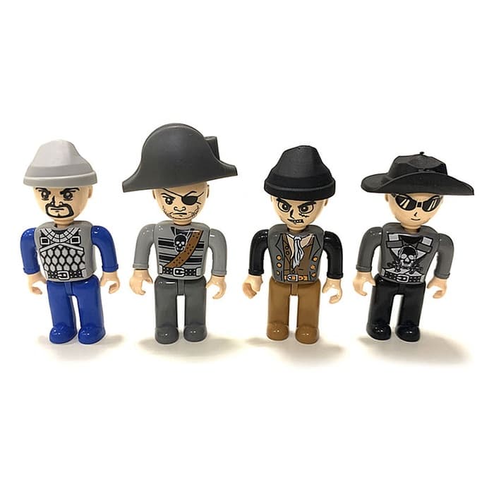 Фигурки для конструктора «Пираты», МИКС