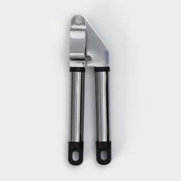 Пресс для чеснока Доляна «Помощник», 18 см, серебристый