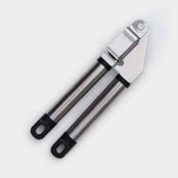 Пресс для чеснока Доляна «Помощник», 18 см, серебристый