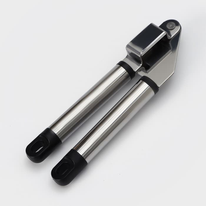 Пресс для чеснока Доляна «Помощник», 18 см, серебристый