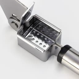 Пресс для чеснока Доляна «Помощник», 18 см, серебристый