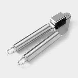 Пресс для чеснока Доляна «Металлик», 18.5 см, серебристый