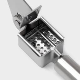 Пресс для чеснока Доляна «Металлик», 18.5 см, серебристый