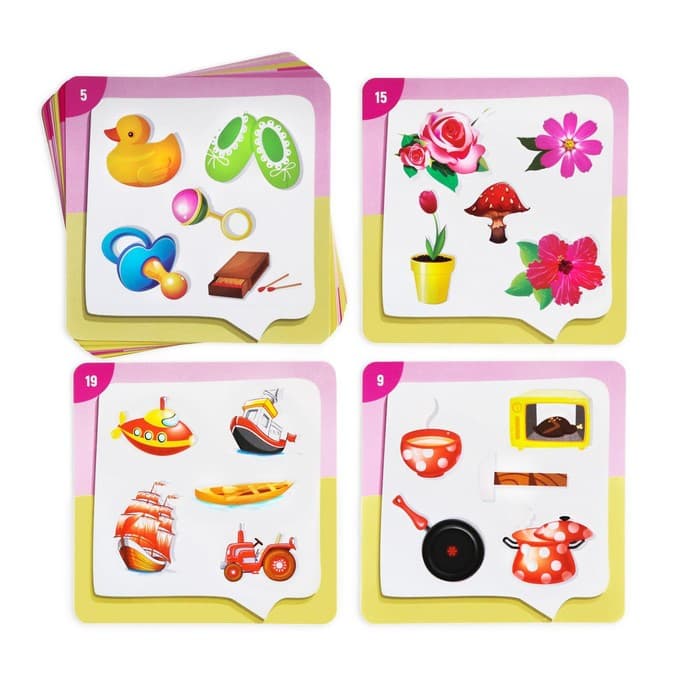 Настольная игра на внимание «Найди лишнее», 30 карточек, 3+