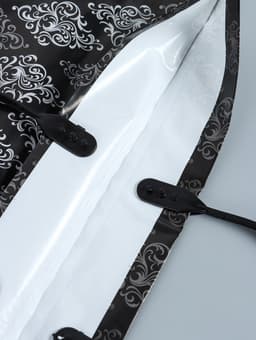 Пакет «Винтаж», полиэтиленовый с пластиковой ручкой, 38×35 см, 110 мкм