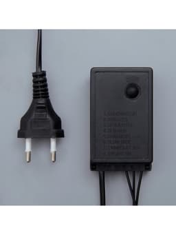 Гирлянда «Нить» 10 м, IP44, тёмная нить, 100 LED, свечение фиолетовое, 8 режимов, 220 В