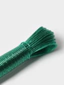 Верёвка бельевая Доляна, металлическая нить, d=2 мм, длина 20 м, МИКС