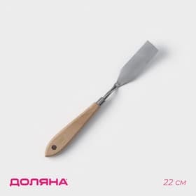 Лопатка кондитерская Доляна «Деко», 22 см, нержавеющая сталь
