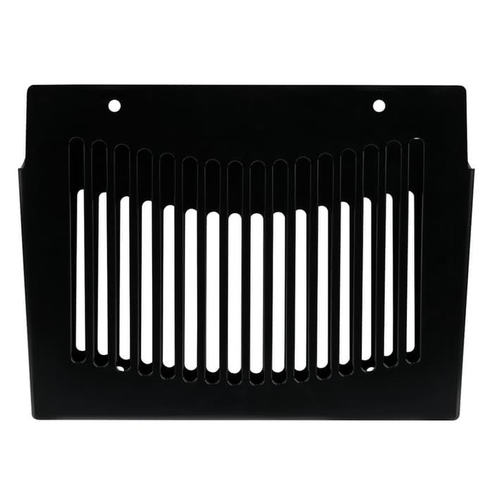 Лоток для бумаг Стамм, А4, настенный, пластиковый, 1 отделение, чёрный, 26×10×34 см