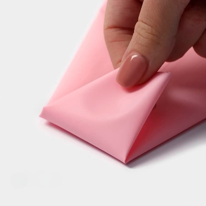 Кондитерский мешок Доляна «Алирио», 31×17.5 см, розовый