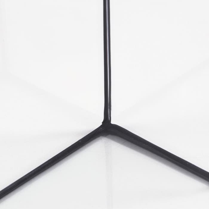 Аквариум «Панорамный» с крышкой, 15 л, 40×14.5×27/32 см, чёрный