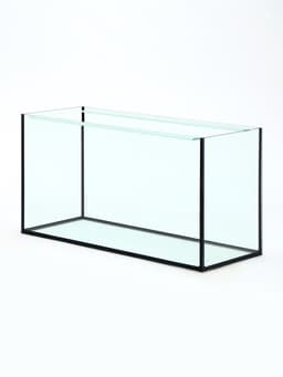 Аквариум «Прямоугольный» с крышкой, 200 л, 100×40×50/57 см, чёрный