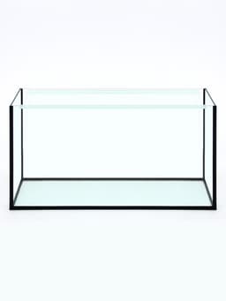 Аквариум «Прямоугольный» с крышкой, 200 л, 100×40×50/57 см, чёрный