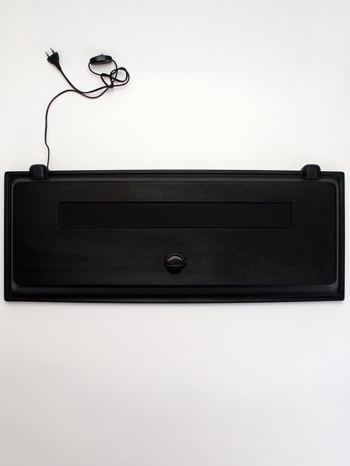 Аквариум «Прямоугольный» с крышкой, 200 л, 100×40×50/57 см, чёрный