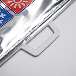 Термопакет трёхслойный, 42×45 см (внеш. метал/внутр. метал.), для еды, холодных и горячих продуктов