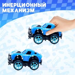 Машина инерционная «Джип», цвета МИКС