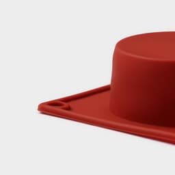 Форма для выпечки Доляна «Фигуры.Круг», 29×17×2.7 см, 8 ячеек (5.8×2.7 см), силикон, коричневая