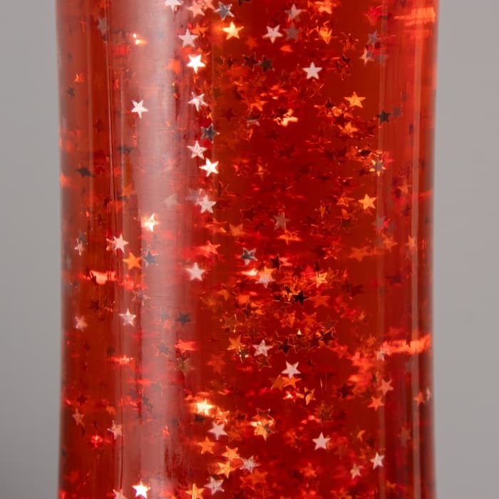 Светильник «Цилиндр» Е14 белая, лава, блёстки 40×11×11 см RISALUX