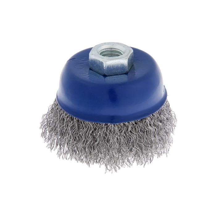 Щетка металлическая для УШМ ТУНДРА, «чашка», М14, 75 мм