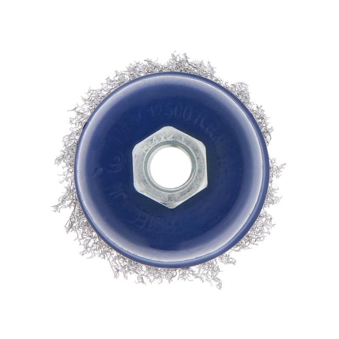 Щетка металлическая для УШМ ТУНДРА, «чашка», М14, 75 мм