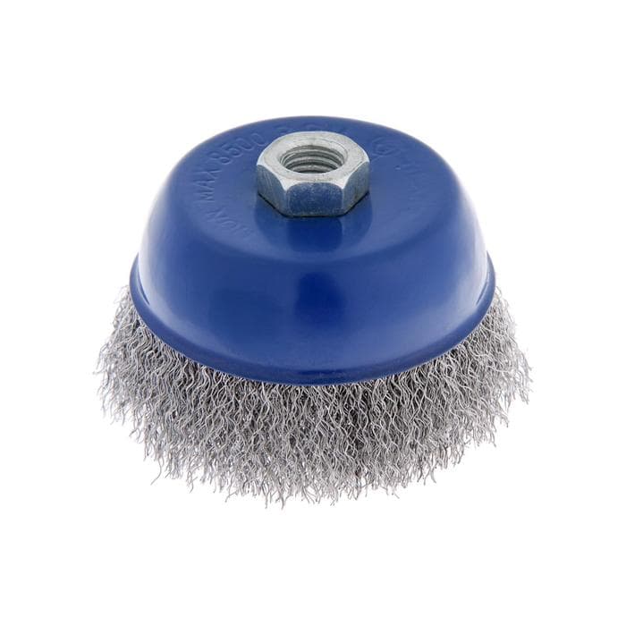 Щетка металлическая для УШМ ТУНДРА, «чашка», М14, 100 мм