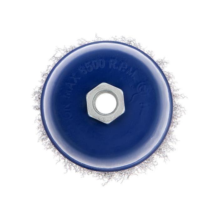 Щетка металлическая для УШМ ТУНДРА, «чашка», М14, 100 мм