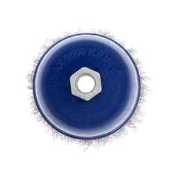 Щетка металлическая для УШМ ТУНДРА, «чашка», М14, 100 мм