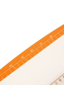 Резак для бумаги роликовый А4, до 3 листов, безопасное лезвие, длина реза 300 мм, корпус белый