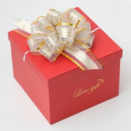 Подарочный Бант - шар №5 «Узор», для упаковки подарков, микс