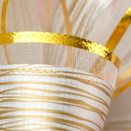 Подарочный Бант - шар №5 «Узор», для упаковки подарков, микс