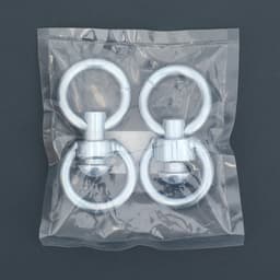 Вертлюг бычий с кольцом (длина-10.5 см, ширина-5.5 см)